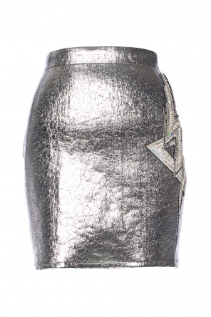Sequinned-appliqué skirt, zdjęcie 1 Sequinned-appliqué skirt od Balmain